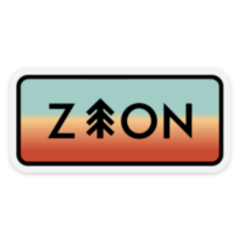 Zion sticker